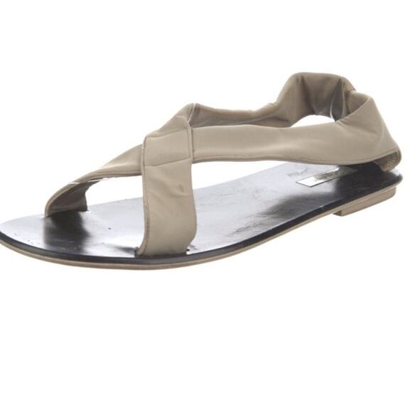 Calvin Klein Collection neoprene Beige‎ Sandals - Picture 1 of 9